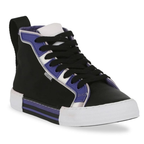 Moschino Shoes - EUC MOSCHINO Tri Tone High Top Sneakers